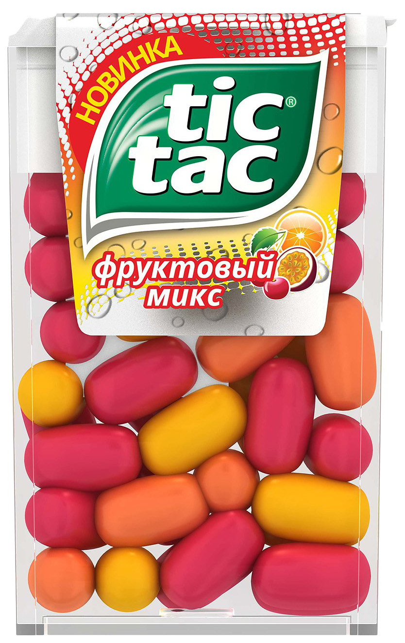 фото Драже tic-tac фруктовый микс 16 г tic tac