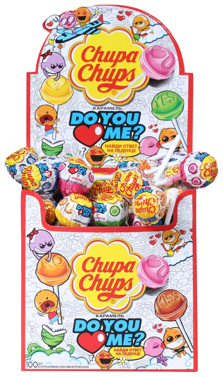 

Карамель Chupa Chups ассорти 12 г