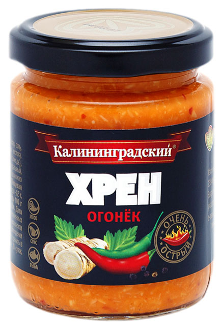 

Хрен Калининградский огонёк столовый 160 г