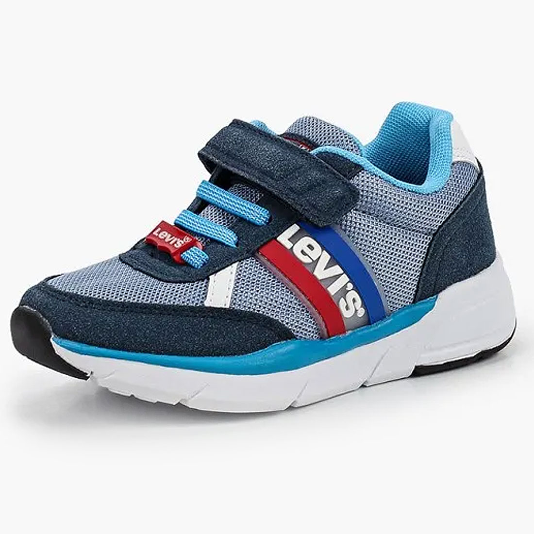 фото Кроссовки детские levi's kids, цв. голубой р.33