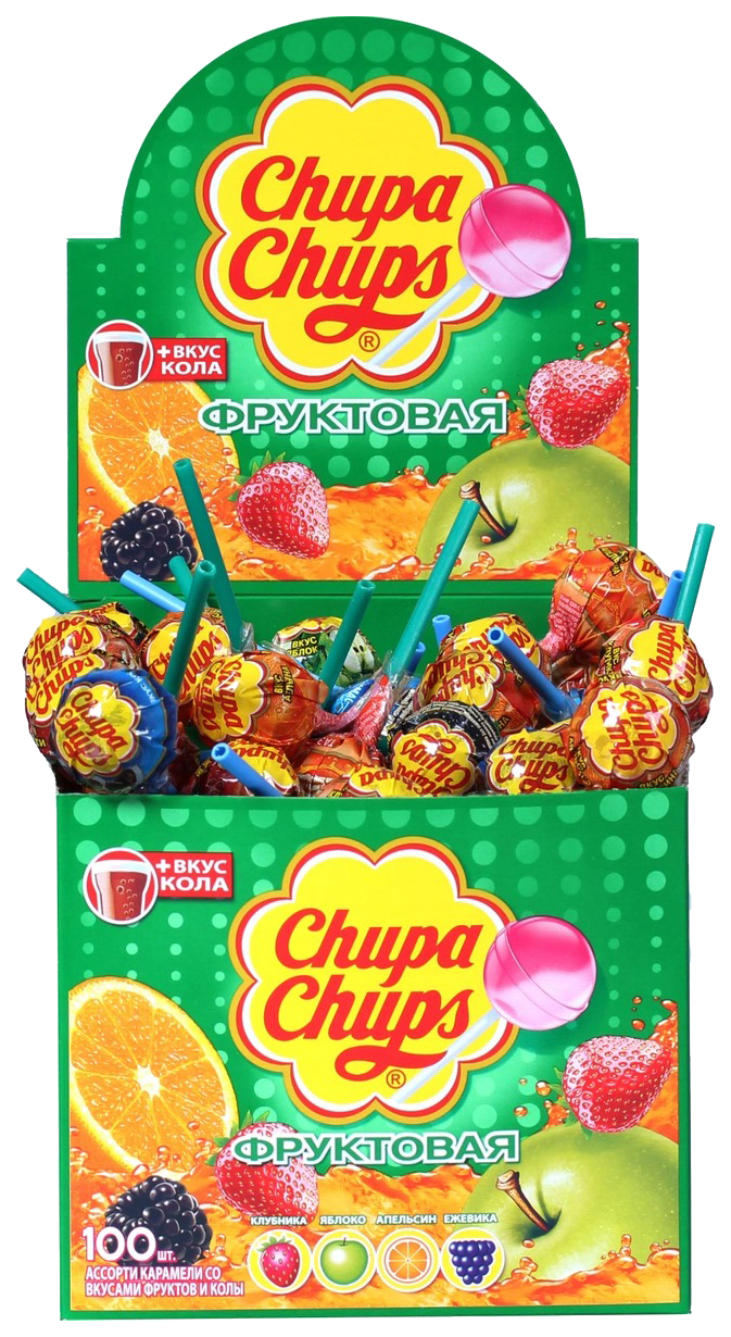 Карамель Chupa Chups ассорти 12 г