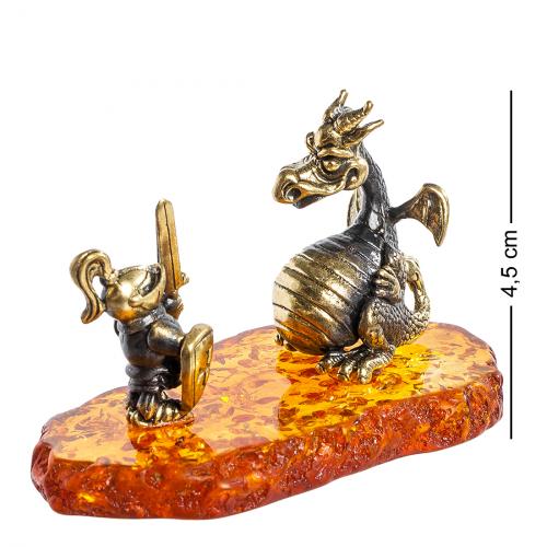 

Фигурка Art East, Рыцарь с драконом, 4,5 см, Желтый