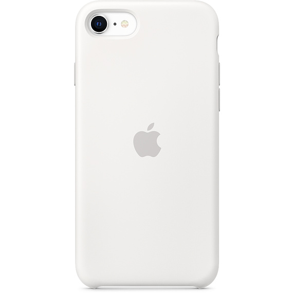 фото Чехол apple для смартфона iphone se silicone case - white (mxyj2zm/a)