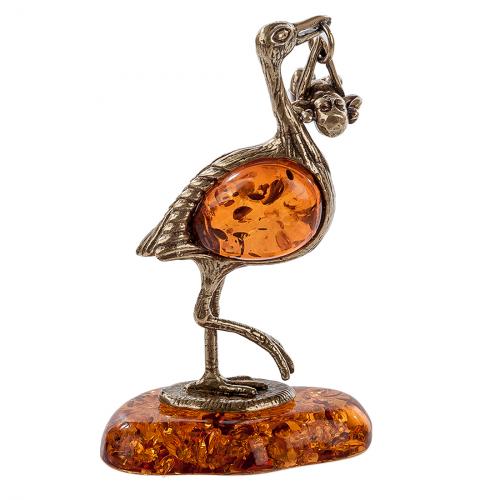 

Фигурка Art East, Аист с младенцем, 6,5 см