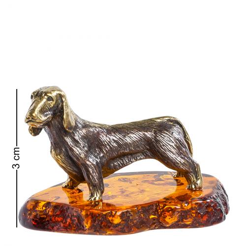 

Фигурка Art East, Такса длинношерстная, 3 см, Черный