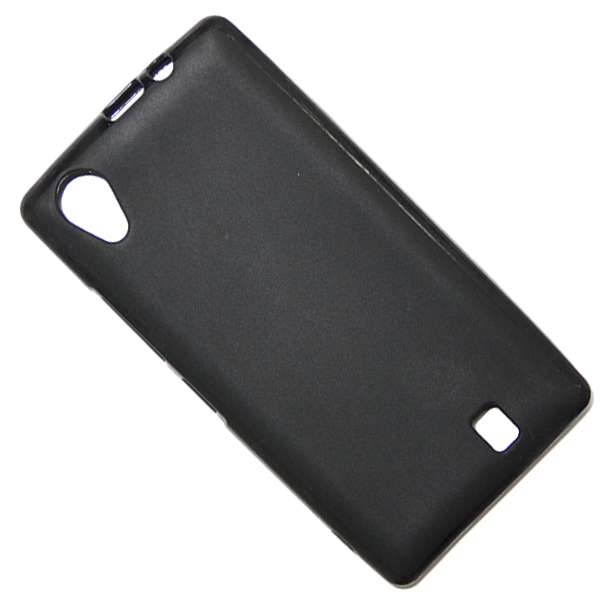 фото Чехол теле2 midi силиконовый матовый <черный> promise mobile