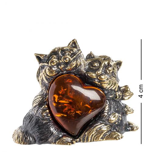 

Фигурка Art East, Кошки Вместе навсегда, 4 см, Золотистый