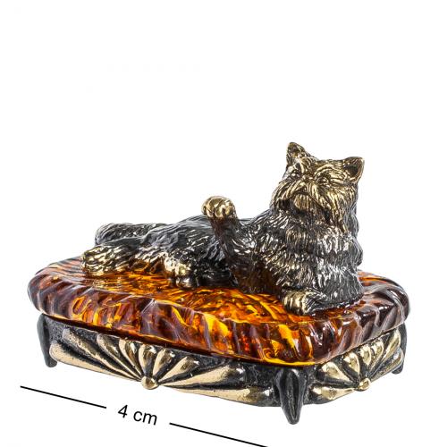 

Фигурка Art East, Кот Степка на пуфике, 4 см, Разноцветный
