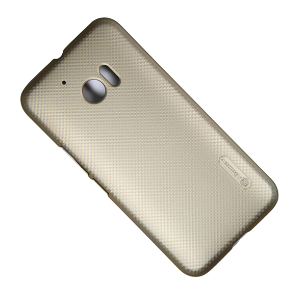 фото Чехол для htc 10/10 lifestyle задняя крышка пластик ребристый nillkin <золото> promise mobile