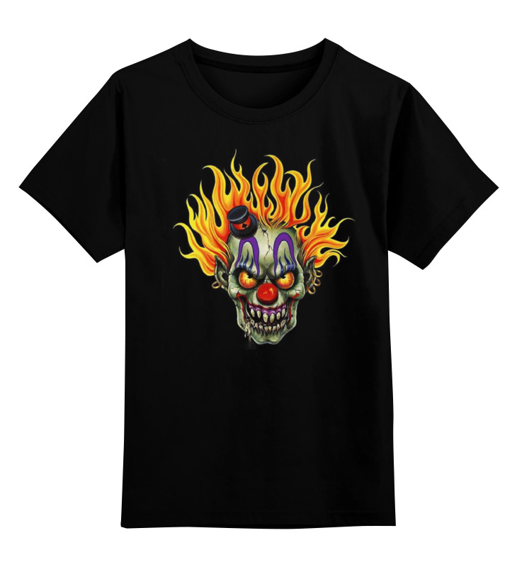 

Детская футболка Printio Evil clown цв.черный р.164, 0000000881948