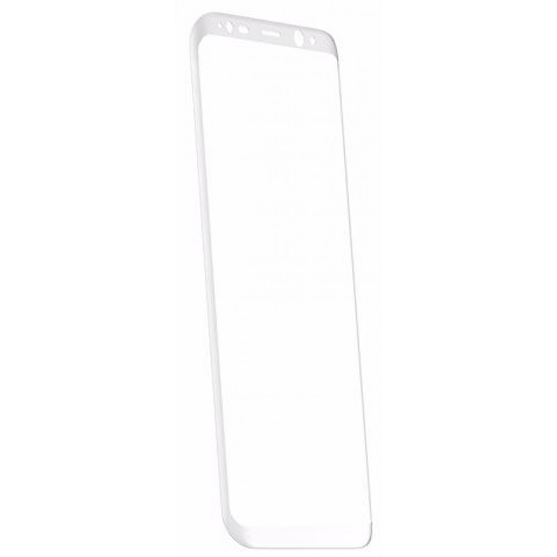 Защитное стекло Baseus 3D Arc Tempered Glass Film SGSAS8-3D02 для Samsung Galaxy S8 White