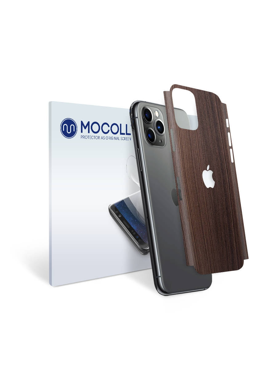 

Пленка защитная MOCOLL для задней панели Apple iPhone 11 Pro Дерево Ясень Шимо