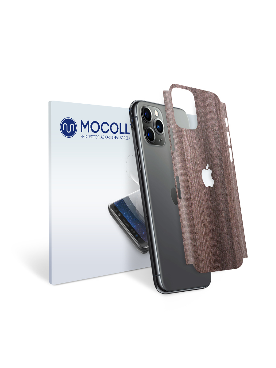 

Пленка защитная MOCOLL для задней панели Apple iPhone XS MAX Дерево Вишня Кинстон