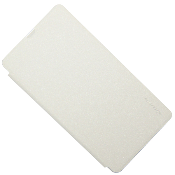 фото Чехол promise mobile для microsoft 540 dual nillkin sparkle белый