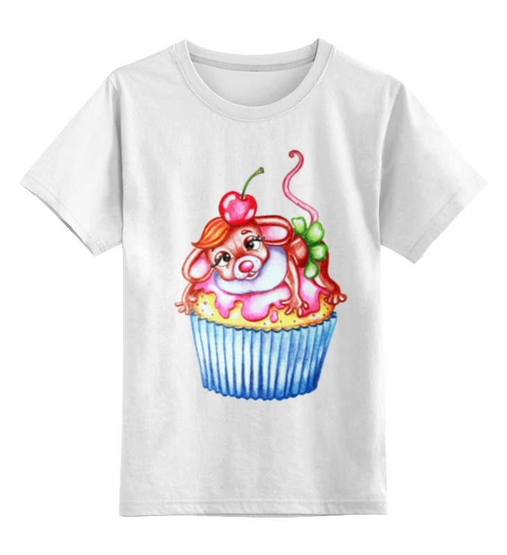 

Детская футболка Printio Год мыши цв.белый р.104, 0000001301425