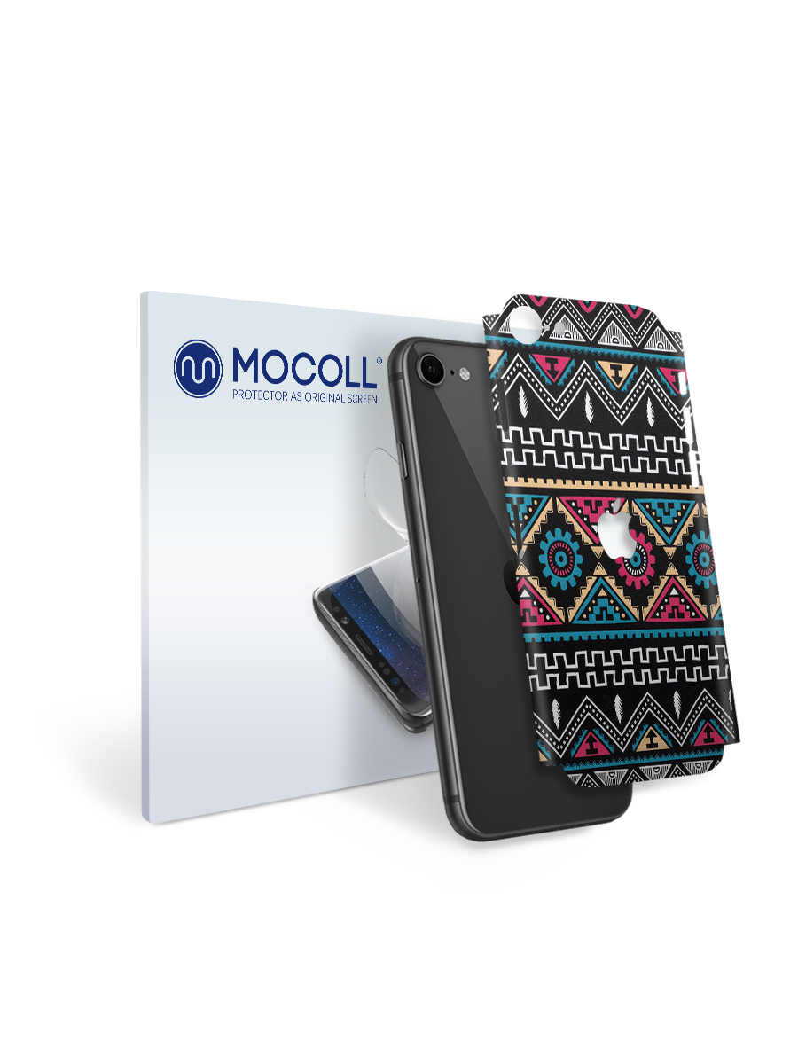 

Пленка защитная MOCOLL для задней панели Apple iPhone 6 PLUS / 6S PLUS Богемный узор Икат
