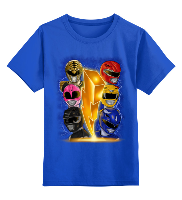 

Детская футболка Printio Рейнджеры цв.синий р.104, 0000001016376