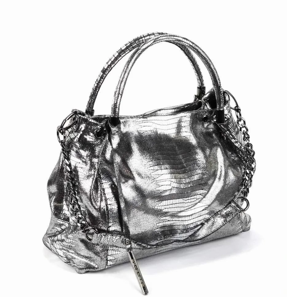 

Кросс-боди женская Fuzi house 6171 серебристая, 6171