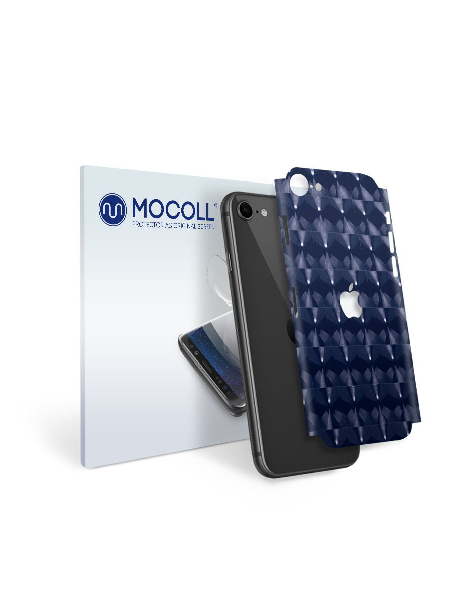 

Пленка защитная MOCOLL для задней панели Apple iPhone 6 / 6S Кошачий глаз Синий