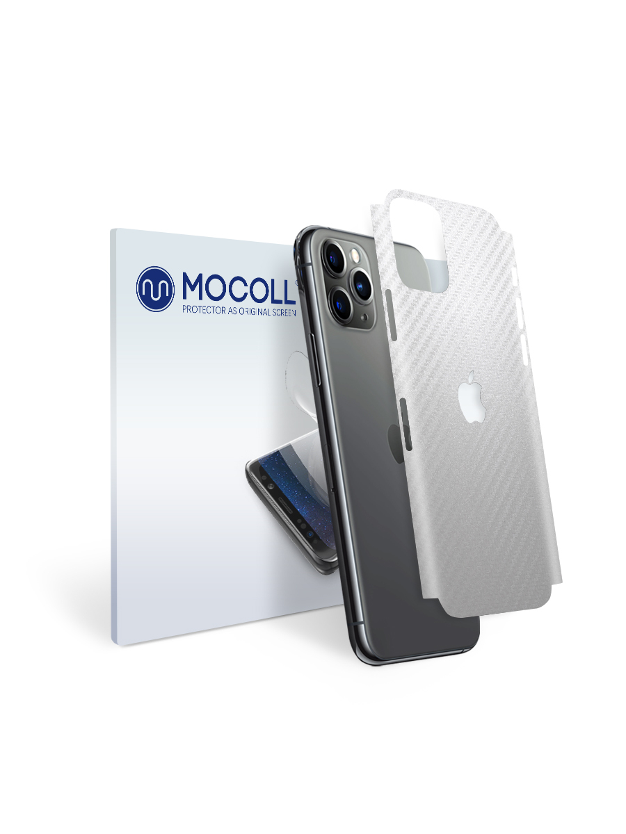 

Пленка защитная MOCOLL для задней панели Apple iPhone XS MAX Карбон Прозрачный