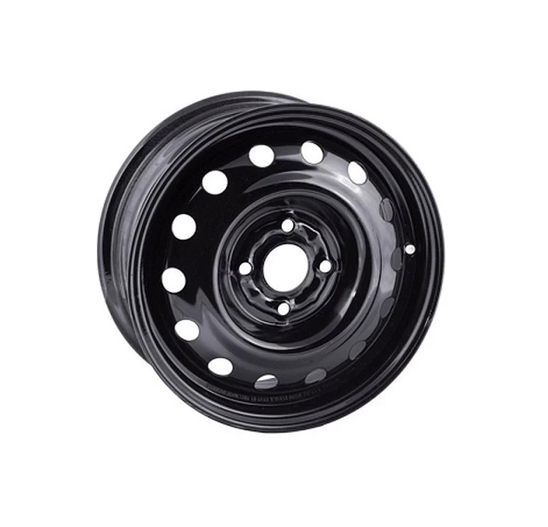 фото Диск штампованный r15 6j 4x100/60.1 et50 евродиск 64a50c black 9304652 eurodisk