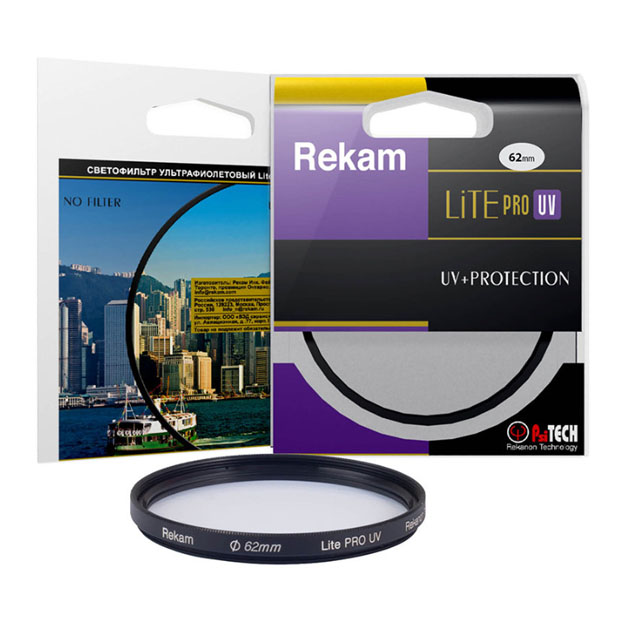 Светофильтр Rekam UV 62 мм