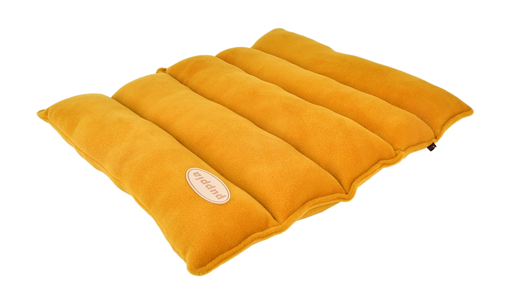 Матрас-лежак для домашних животных Puppia Soft Mat, желтый, 55х48х5,5 см