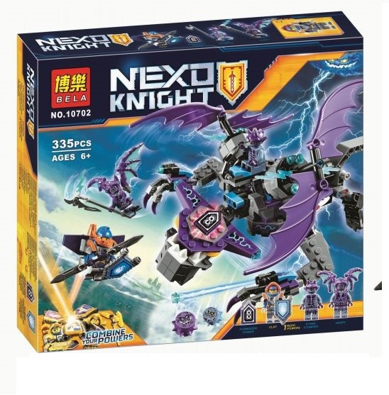 

Конструктор Bela Nexo Knight Летающая горгулья, 335 деталей, NexoKnight