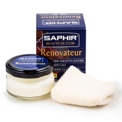Бальзам для гладкой кожи Saphir RENOVATEUR 0122 бесцветный 50 мл