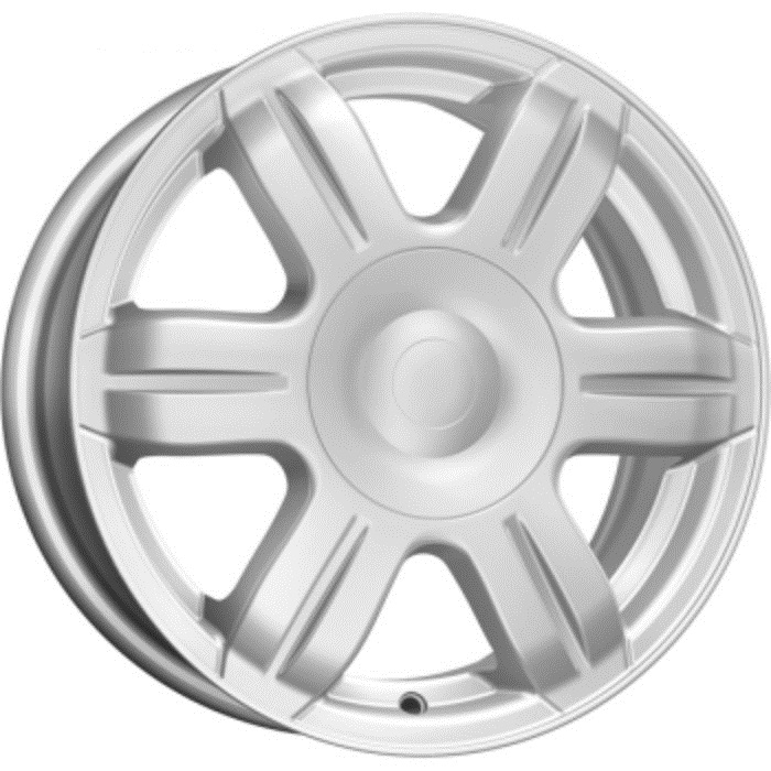 

Диск литой R15 6J 4x100/54.1 ET48 КИК КС670 сильвер 64151, Ограниченно годен, Серебристый