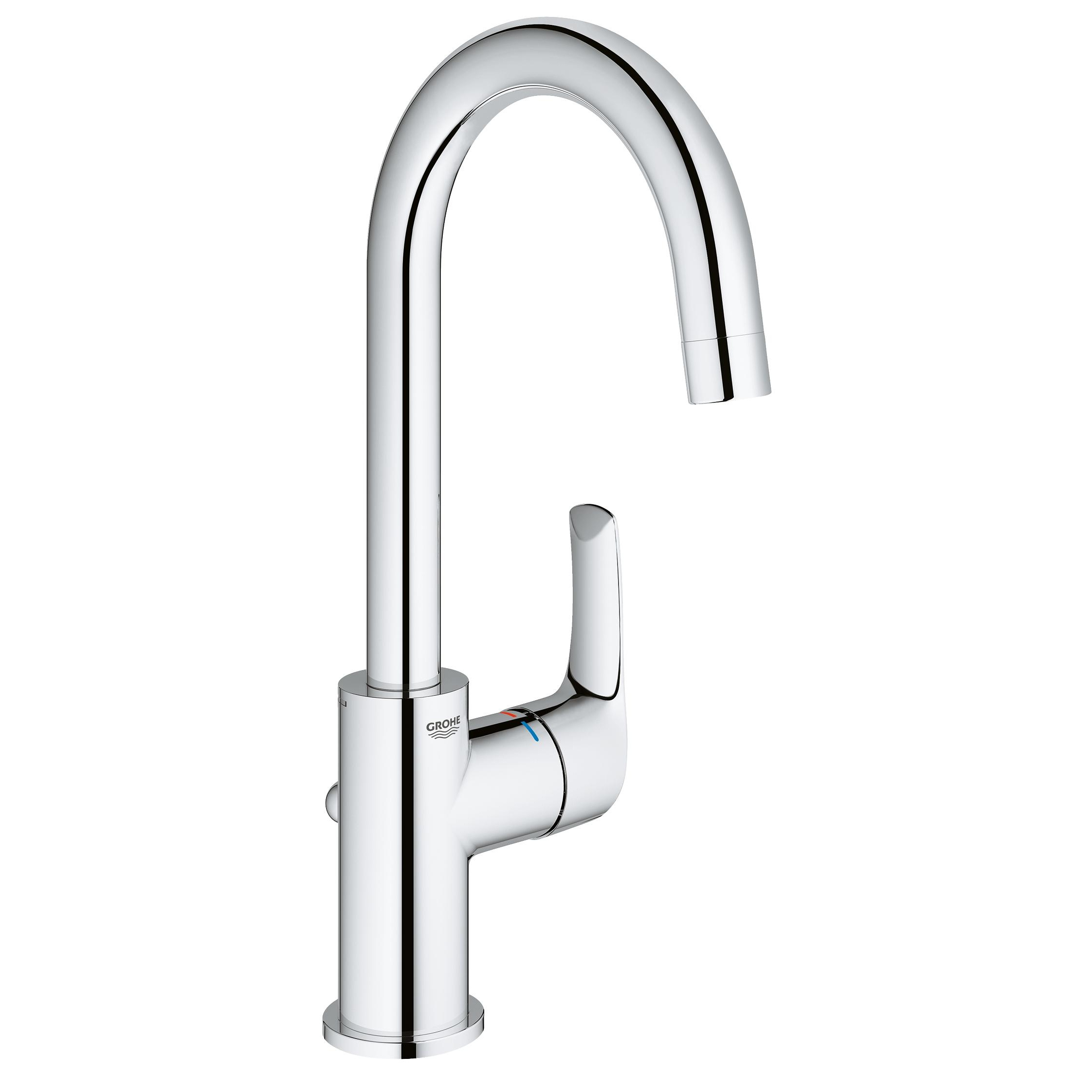 фото Смеситель для раковины grohe eurosmart new 23537002 хром