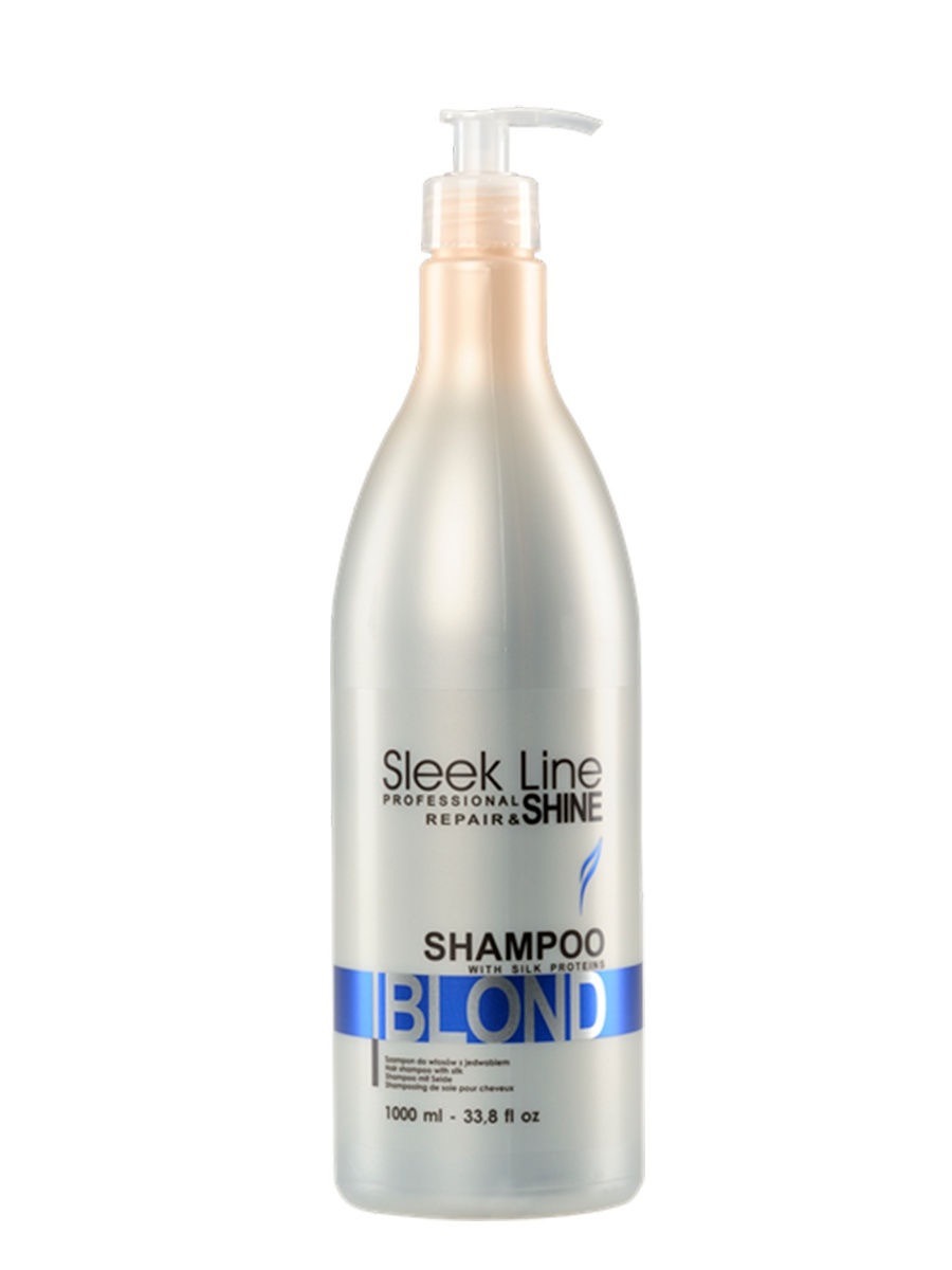 фото Шампунь stapiz для блондинок, нейтрализующий желтизну blond sleek line 1000мл