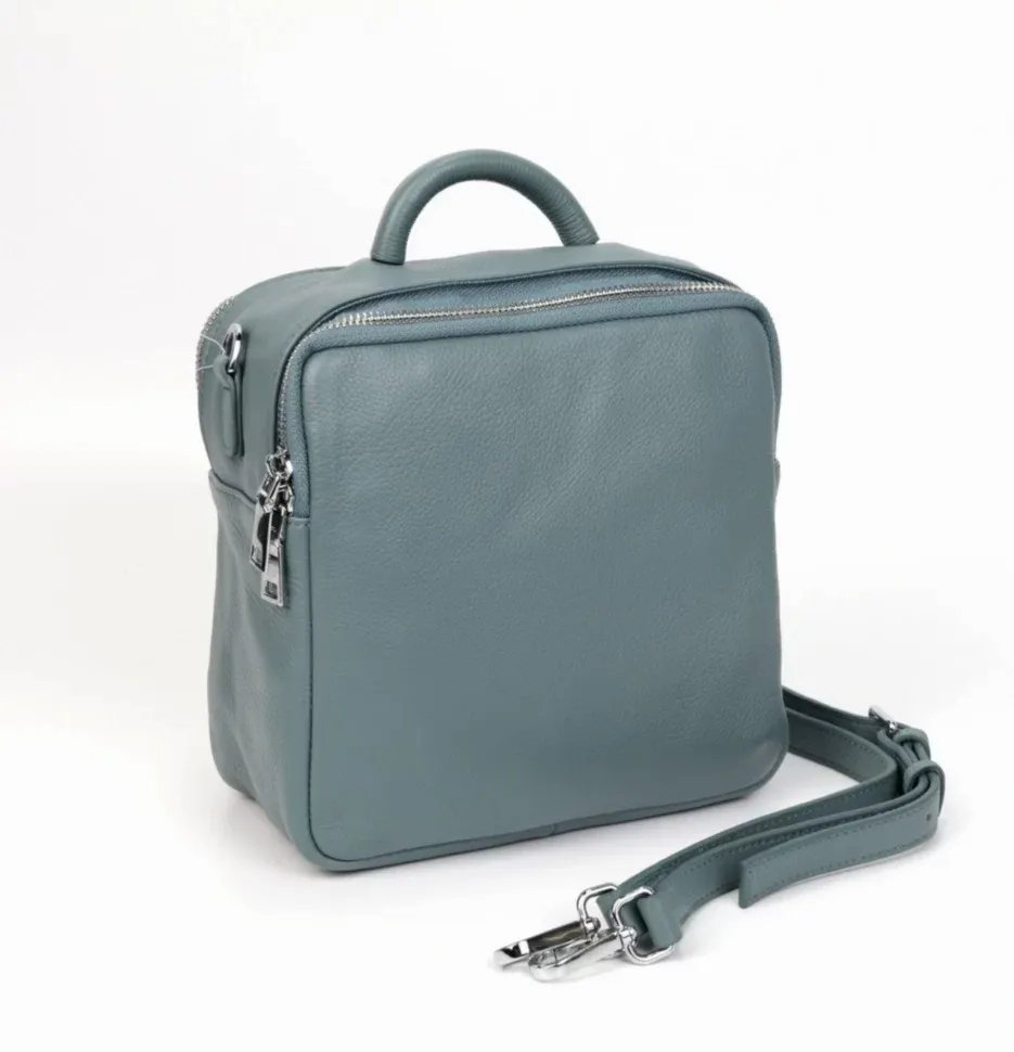 

Кросс-боди женская Fuzi house 1563 голубая, 1563