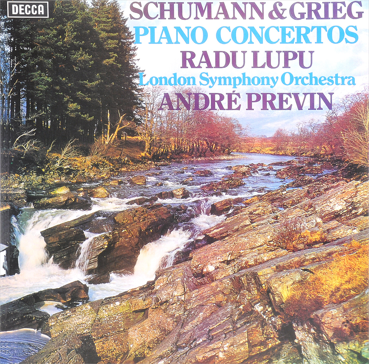 

Radu Lupu - Andre Previn - London Symphony Orchestra Grieg / Schumann