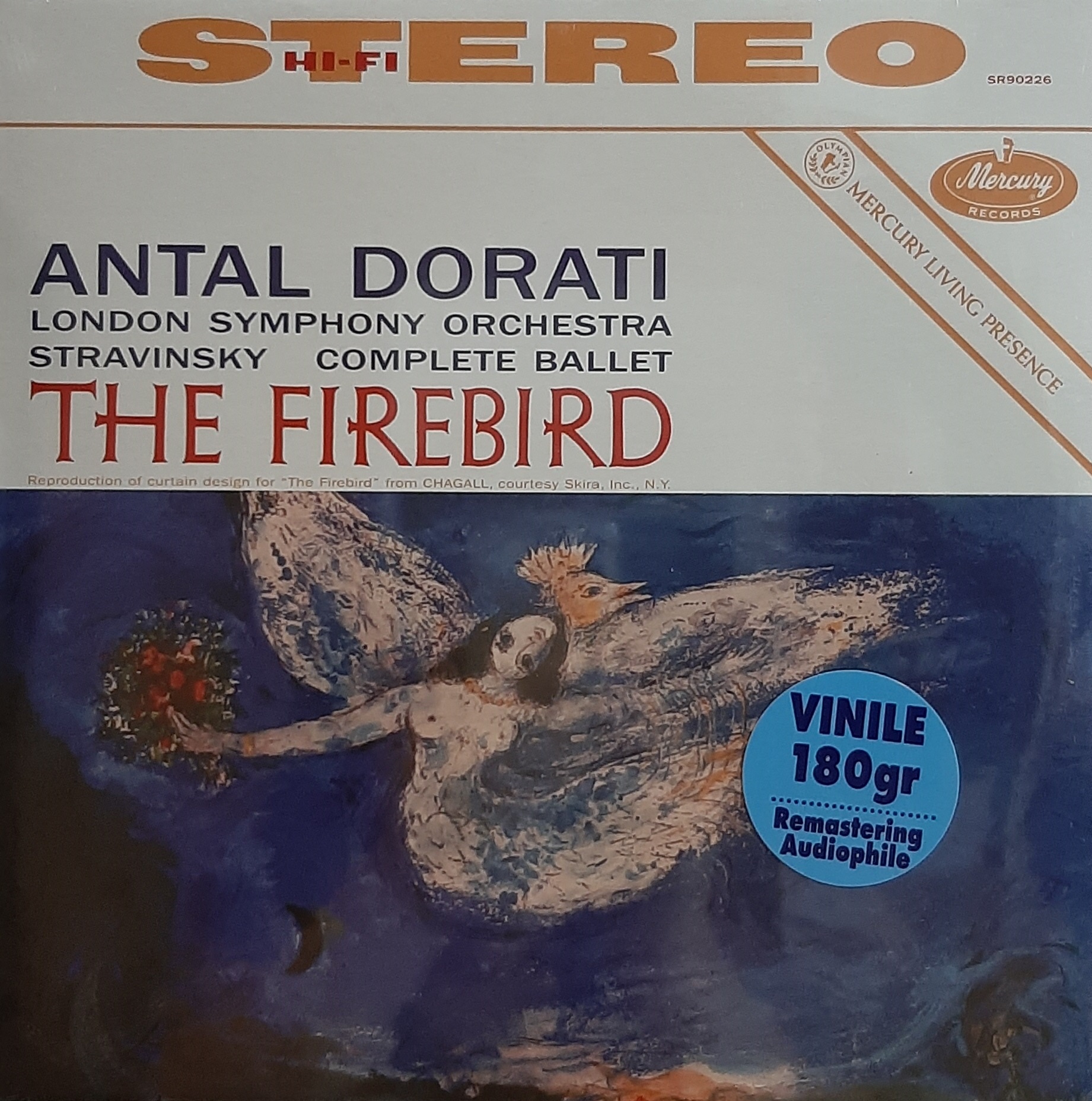 фото Antal dorati london symphony orchestra stravinsky the firebird мистерия звука