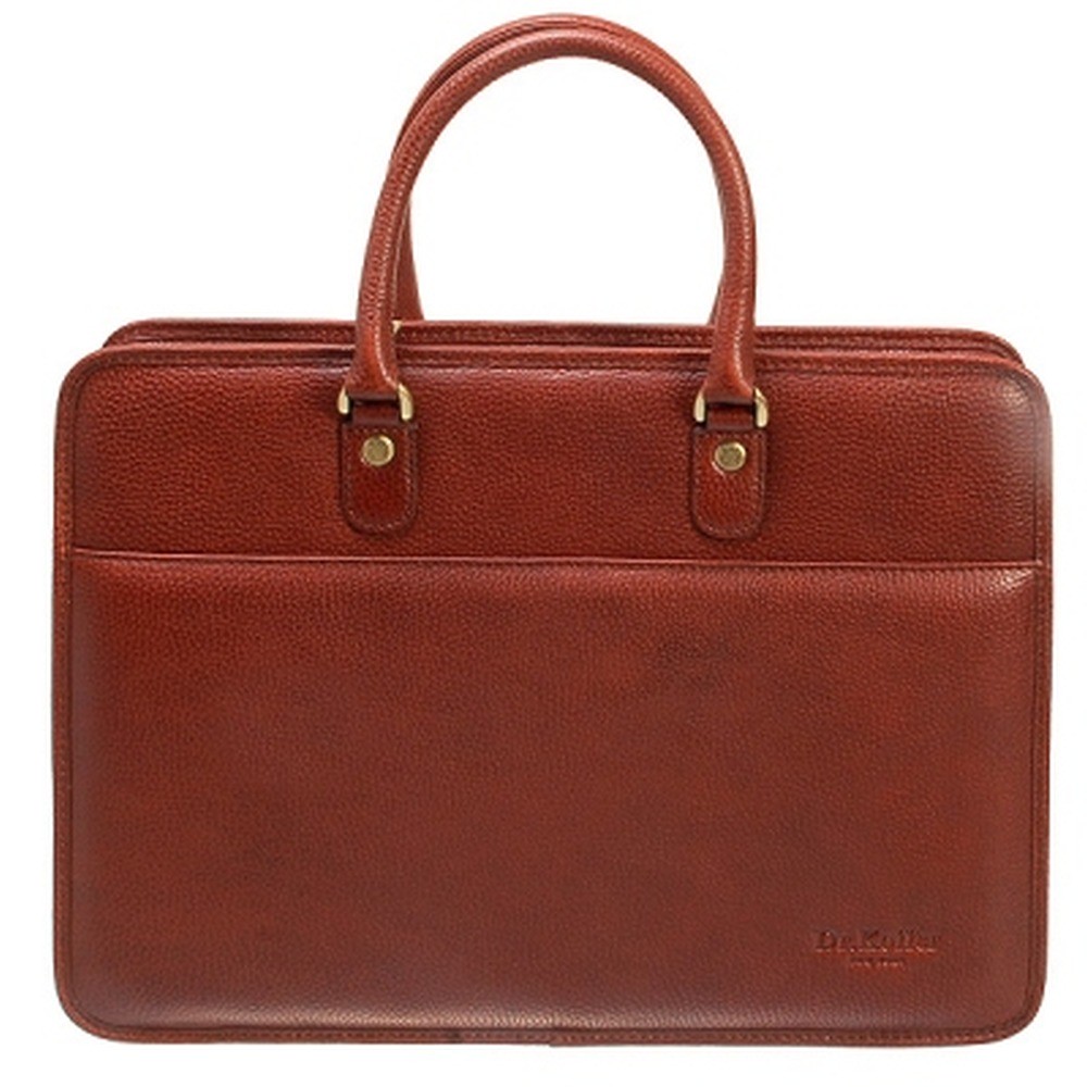 

Папка для документов Dr.Koffer B402151-02-05 коричневая, Коричневый, B402151-02-05