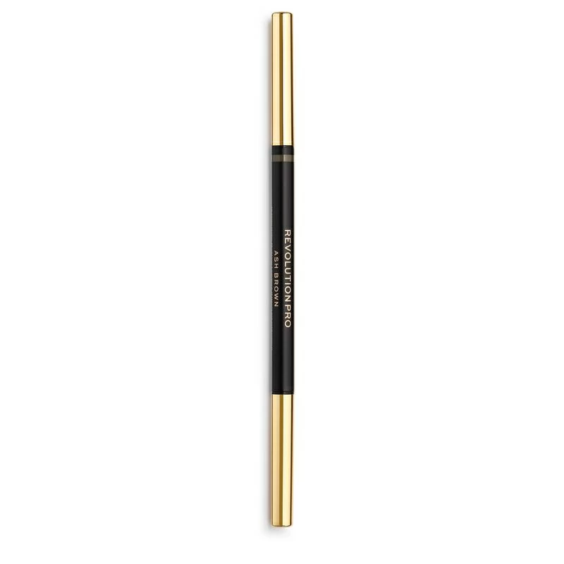 Карандаш для бровей Revolution PRO Define & Fill Micro Brow Pencil тон Ash Brown 0,1 г карандаш для бровей ekko beauty с щеточкой тон 04 brown 1 5 г