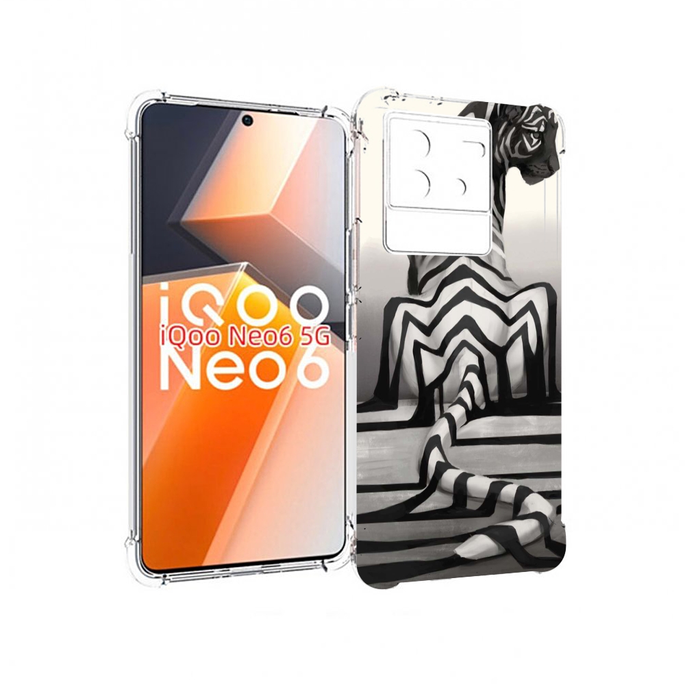 

Чехол MyPads Fantastic Beasts by Jade Mere для Vivo iQoo Neo 6 5G, Прозрачный, Tocco