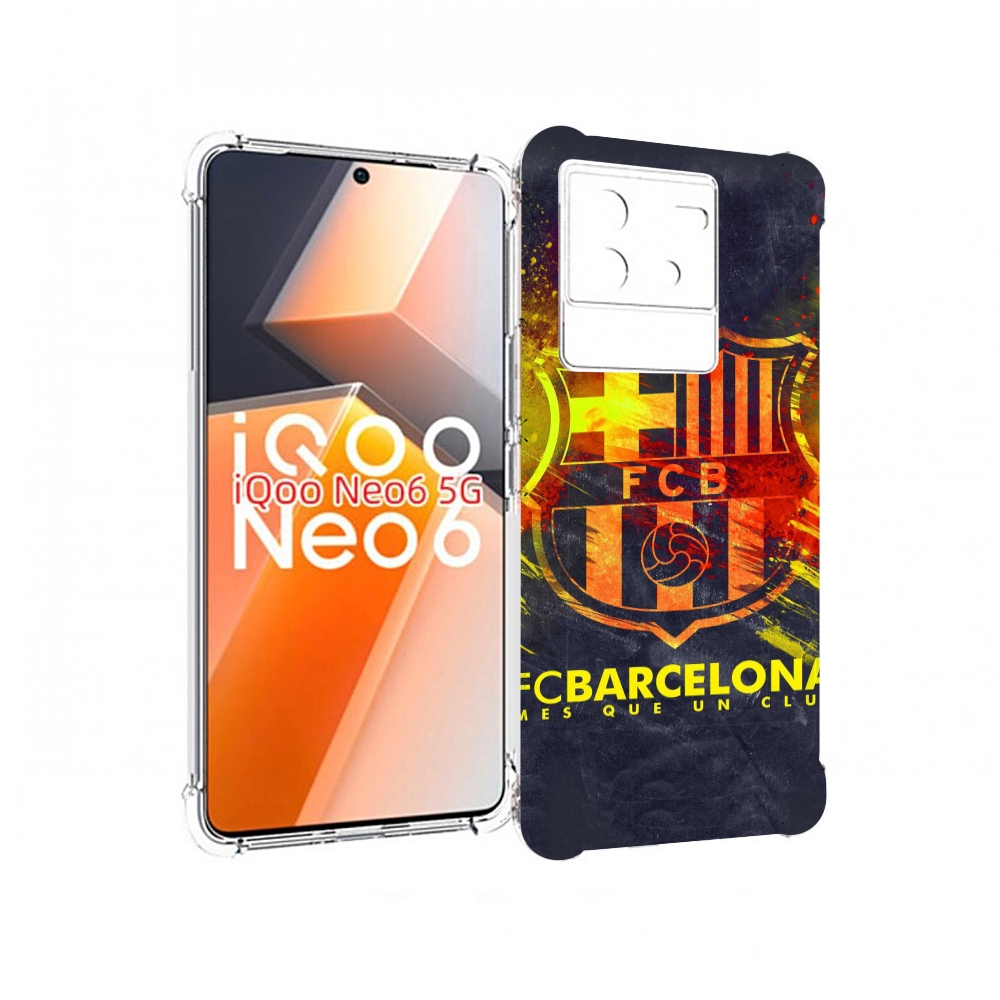 

Чехол MyPads FC-Barcelona-Wallpaper-3 для Vivo iQoo Neo 6 5G, Прозрачный, Tocco