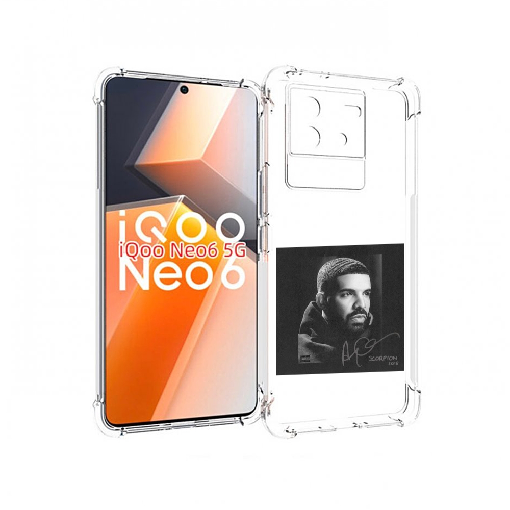 

Чехол MyPads Drake - Scorpion для Vivo iQoo Neo 6 5G, Прозрачный, Tocco