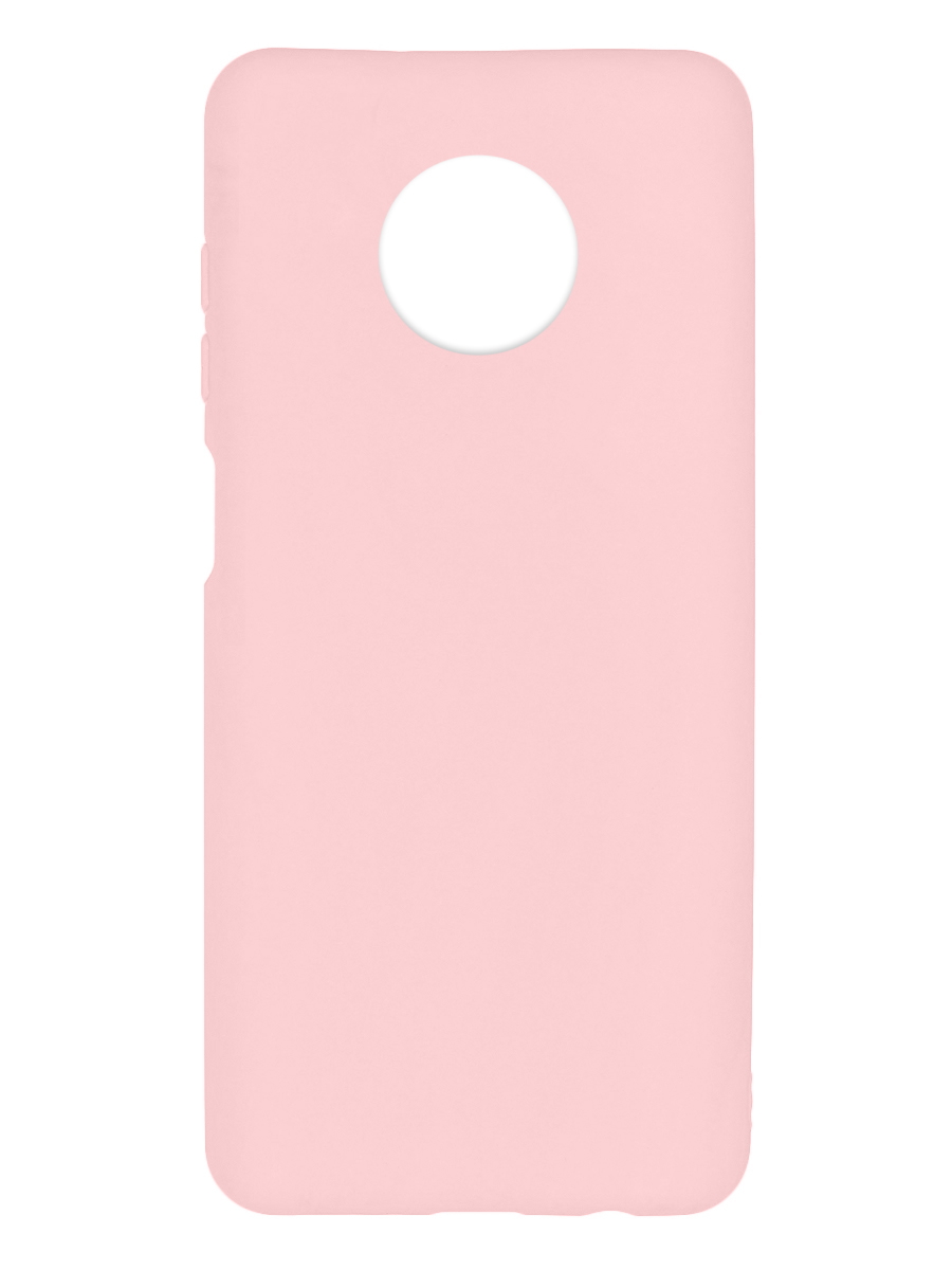 

Чехол силиконовый Alwio для Xiaomi Redmi Note 9T soft touch светло-розовый