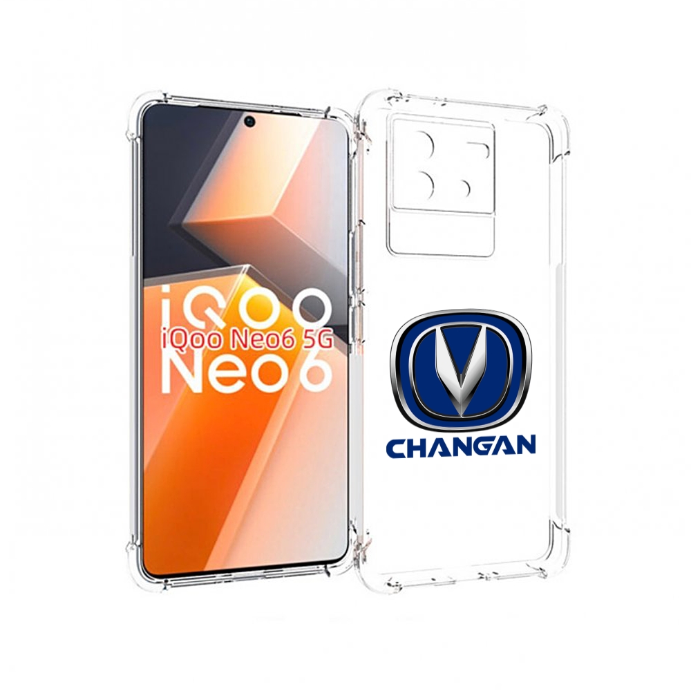 

Чехол MyPads Changan мужской для Vivo iQoo Neo 6 5G, Прозрачный, Tocco
