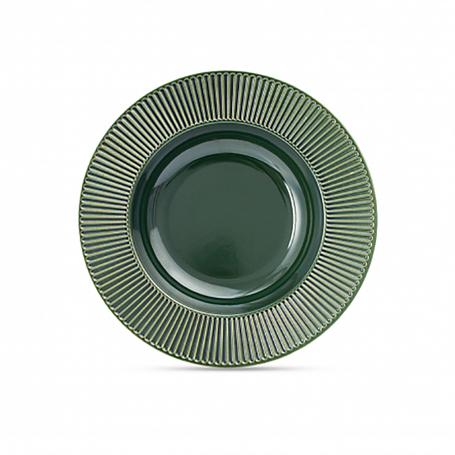 

Тарелка суповая Domenik Emerald Green, керамика, 24 см, Стокмарт-Тарелки1-35