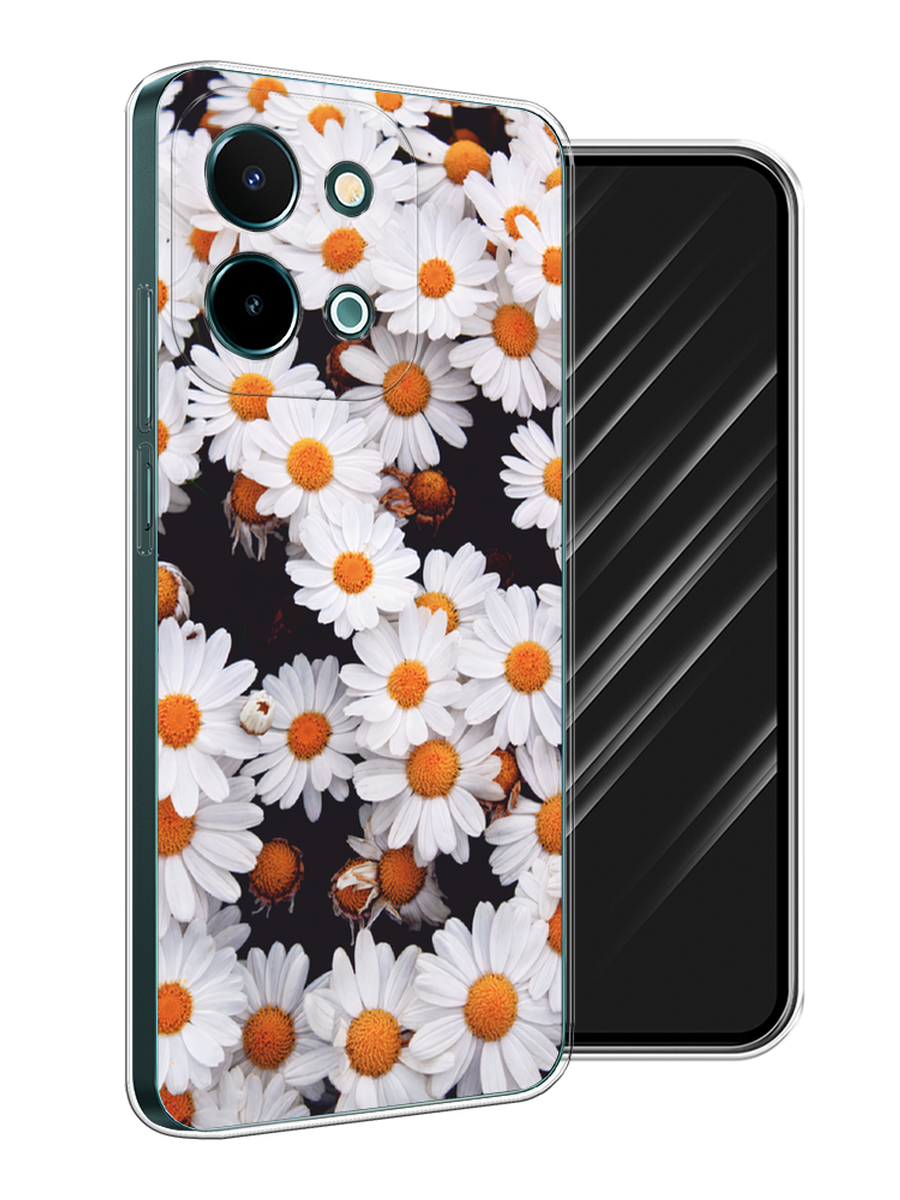 

Чехол Awog на Vivo Y28 4G "Ромашковое поле", Белый, 2611650-1