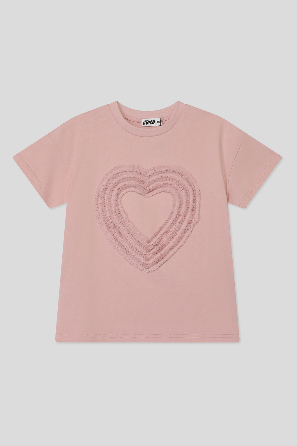 

Футболка детская GIOCO G240312353-007 розовый, розовый, 140, G240312353-007 розовый