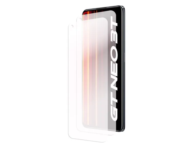 

Стекло защитное гибридное Krutoff для Realme GT Neo 3T, 2 шт 299778