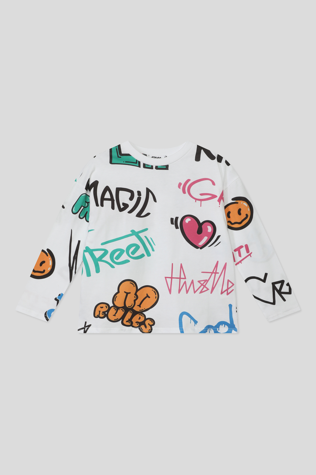 

Лонгслив детский GIOCO G24021343-002 белый, белый, 128, G24021343-002 белый