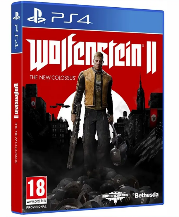 Игра Wolfenstein 2 The New Colossus (PlayStation 4, полностью на иностранном языке)