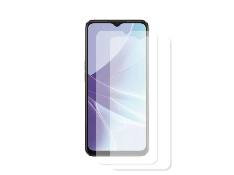 

Стекло защитное гибридное Krutoff для Oppo A57s, 2 шт 339902