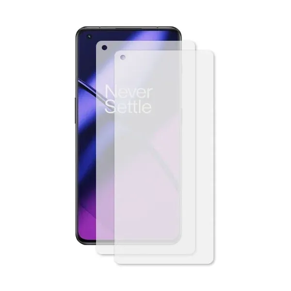 

Стекло защитное гибридное Krutoff для OnePlus 11 матовое, 2 шт 353129